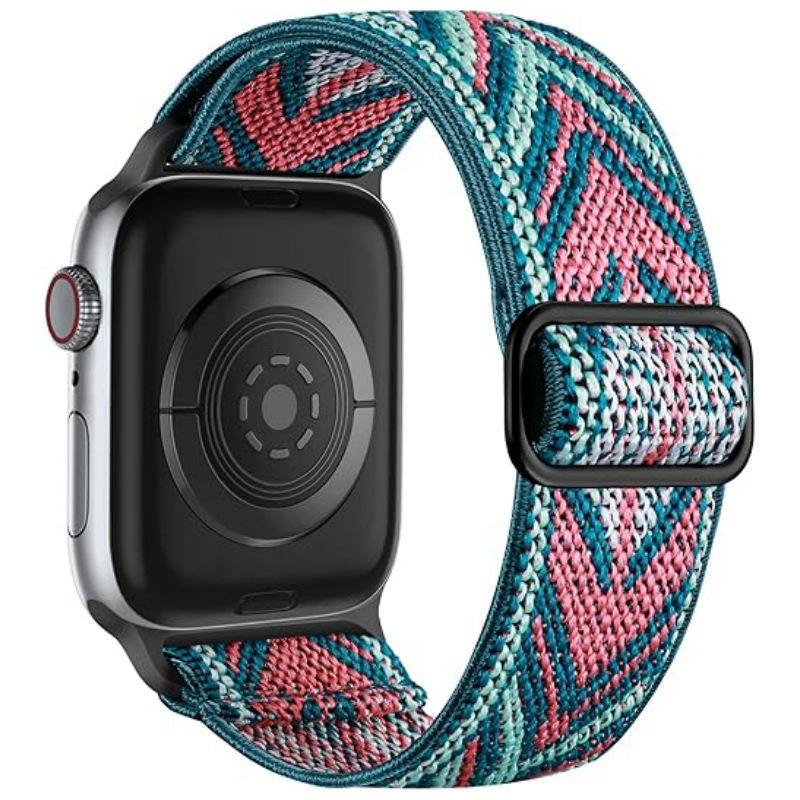 

Плетеный нейлоновый ремешок для Apple Smart Watch с регулируемой скользящей пряжкой для всех серий 42mm/44mm/45mm/49mm no package