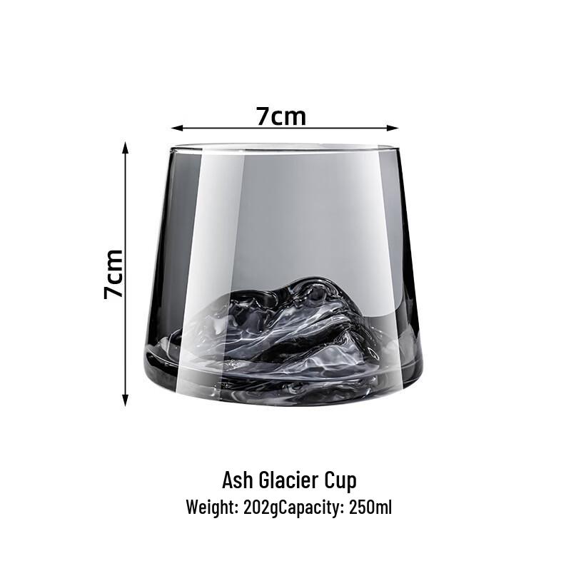 

Japanese Iceberg Mountain Glass Cup