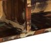Szafka Rtv Wielokolorowa 80X30X25 Cm Lite Drewno Odzyskane