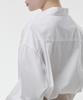 MUSINSA STANDARD WOMAN Women'S Cotton Nylon Oversized Shirt [White]