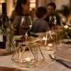 3.15x3.74in Theelichthouder Gesmeed IJzer Votiefkaarsenhouder Feestdecoratie