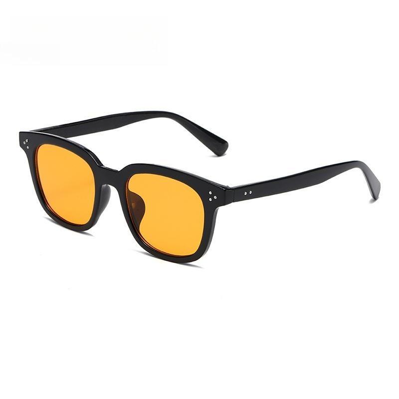 High Sense Retro Sunglasses Women, Korean Version of Thin Street Sunglasses Internet Celebrities with Anti-ultraviolet Sunshades