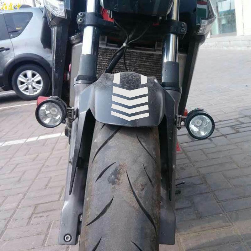 34 X 5.5 CM Universal PET Reflective Tape Motorcycle Body Modification Mudguard Stripe Stickers