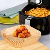 SQUARE AIR FRYER PAPER LINERS 19 x 19cm 100pcs 279045
