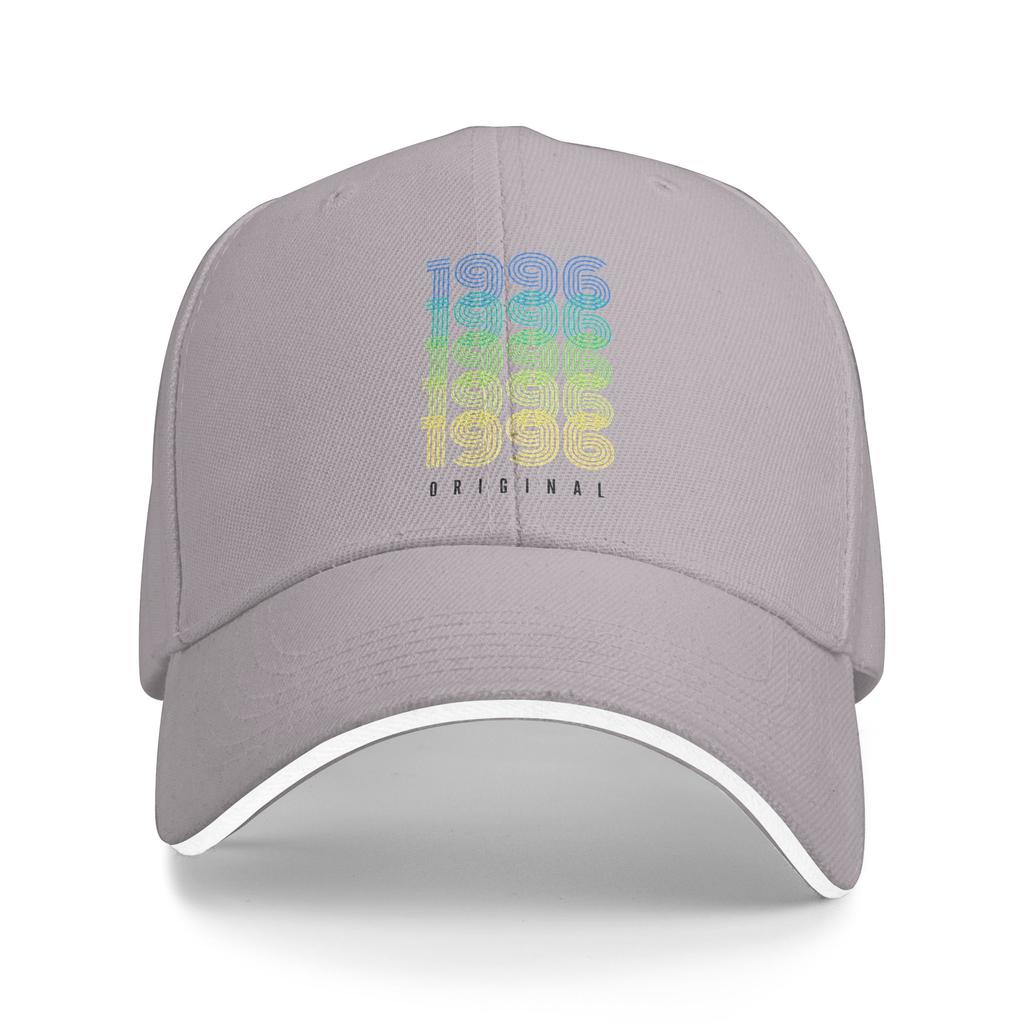 Unisex Born in 1996 Birthday Gift 30 Years Old Outdoor Hat Autumn  Trucker Baseball Caps Casual Baseball Cap Fashion Sports Hats