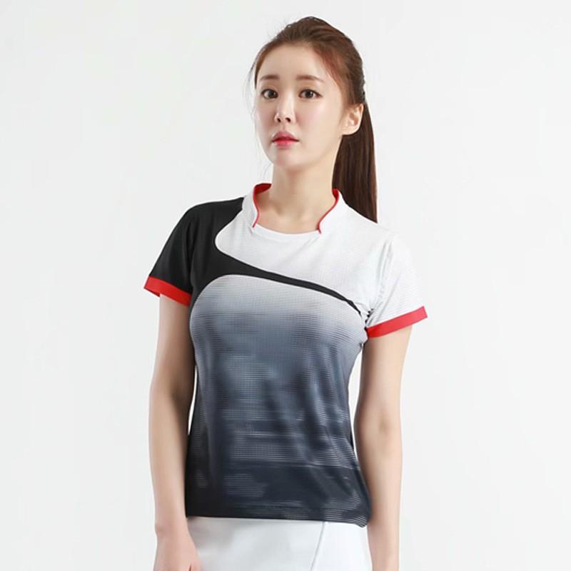 Unisex Badminton Sport Set Quick Dry Breathable Short Sleeve Top Skort Shorts Men Women Athletic Wear