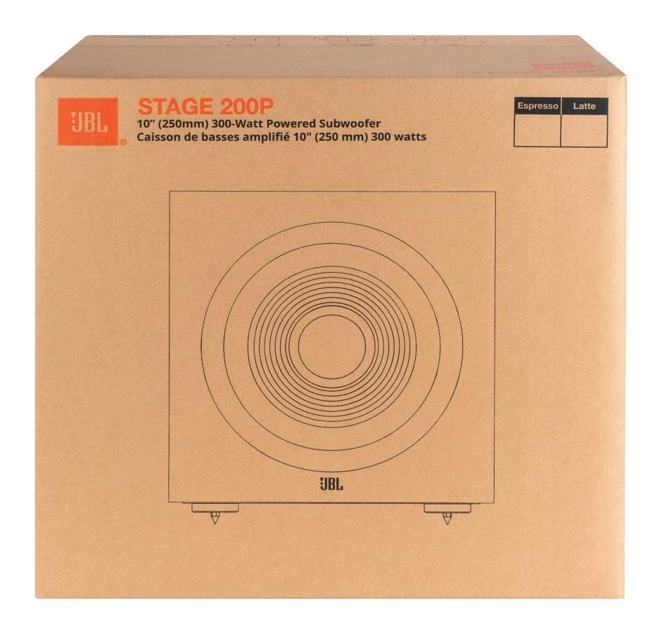 JBL STAGE 2 200P LATTE SUBWOOFER AKTYWNY, JBL by HARMAN