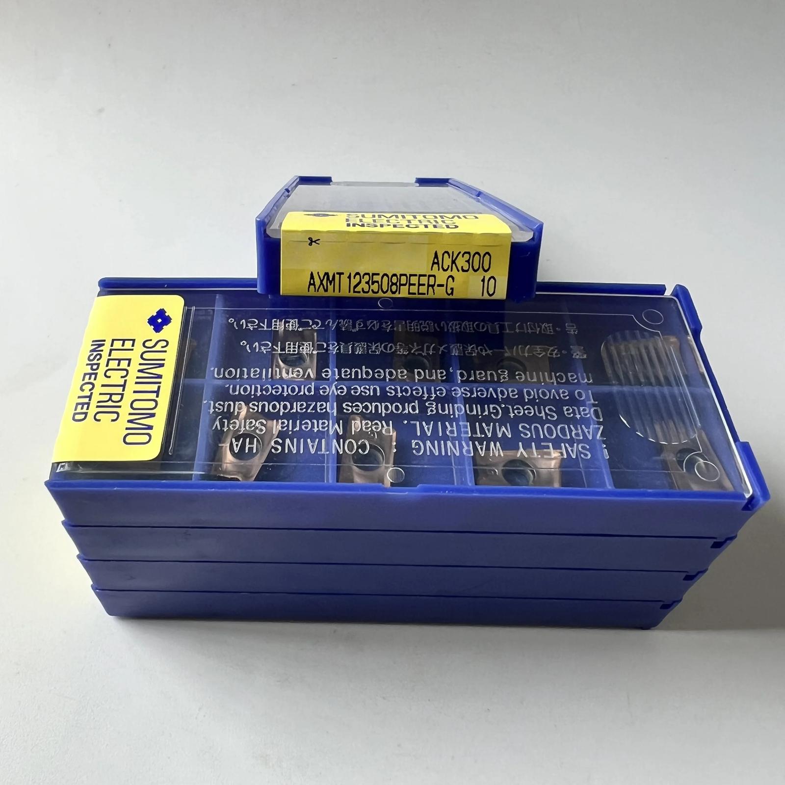 

Original / AXMT123508PEER-G ACK300 / Industrial indexable Carbide Inserts 10 Pcs