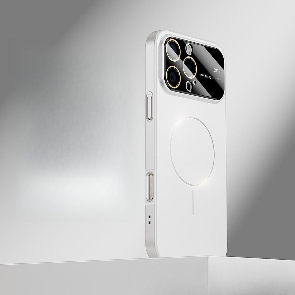 

A New Large-window PC Oil-sprayed Thin-ring Magnetic IPhone15PROMAX Case Suitable for Apple 16 Phone Cases iPhone 11