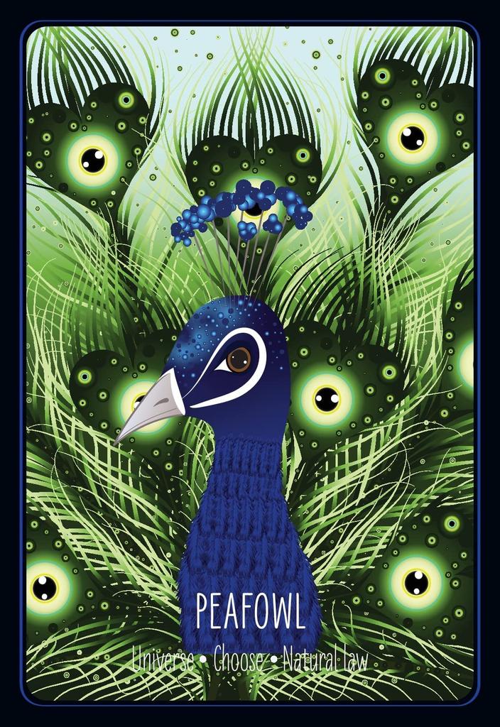 Kancharo 44-Card Oracle Card Set, Tarot Card Reading [Lovely Animals Oracle], Includes Japanese Oracle Card Basic Instructions & Pouch (Authentic)