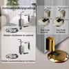 No Magnetic Mechanical Floor Door Stopper Holder, Windproof Double no - Hole Design, Suitable for Door Heights 5-20mm from Floor