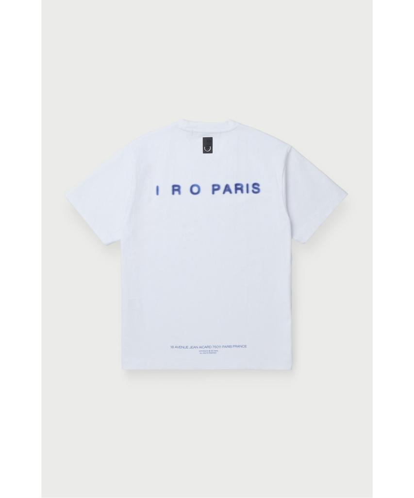 IRO Blur Fade Logo Short Sleeve T-Shirt Iqtam26703Whx