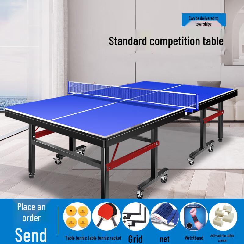 Kuzhe Standard Foldable Indoor Competition Ping Pong Table