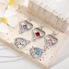 Double-Layer Eternal Love Necklace Female, Ocean Heart Twelve Star Stone Series Love Necklace