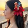 Simulation Flower Flower Hair Stick Bohemian Bride Hair Accessories Sweet Thai Hair Fork  Daily