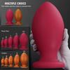 Dragon Egg Anal Plug Huge Anal Plug Smooth Silicone Butt Plug Prostate Sex Toy For Women/Men Dilatador Anal Beads S,M,L,Xl,Xxl