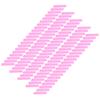 100pcs Disposable Nail File DoubleSided Nail Polishing Grinding File Nail Art Manicure File(Pink )