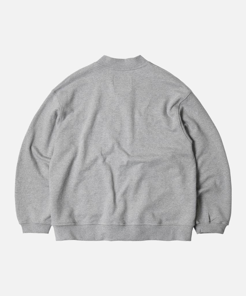 Frizmworks Heavyweight Sweat Zip Up Cardigan _ Gray