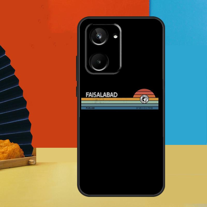 Punjab Map Outline For Realme GT7 Pro GT6 10 11 12 13 14 15 Pro Plus C55 C67 C63 C61 C53 C31 C65 C71 C75 Case