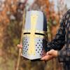Templar Crusader Knight Helmet Medieval Great, Larp Cosplay Helmet ,Handmade Steel Brass Helmet , Collectible Gift
