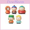 Conjunto de Blocos com Figuras de South Park 5 Peças Para Brincadeiras de Imaginação Infantil e Decoração de Casa