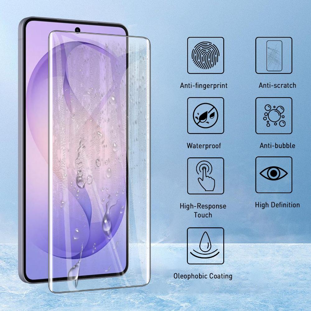 4PCS Soft Hydrogel Films For Samsung Galaxy S26 Ultra S24 S23 S22 S21 S20 S25 Ultra Plus Fe Full Cover Clear Screen Protector
