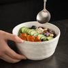 Wheat Ear Underglaze Color Noodle Bowl Simple Meal Bowl Restaurant Kiln Change Ceramic Bowl Soup Bowl New Household Rice Bowl Instant Noodle Bowl