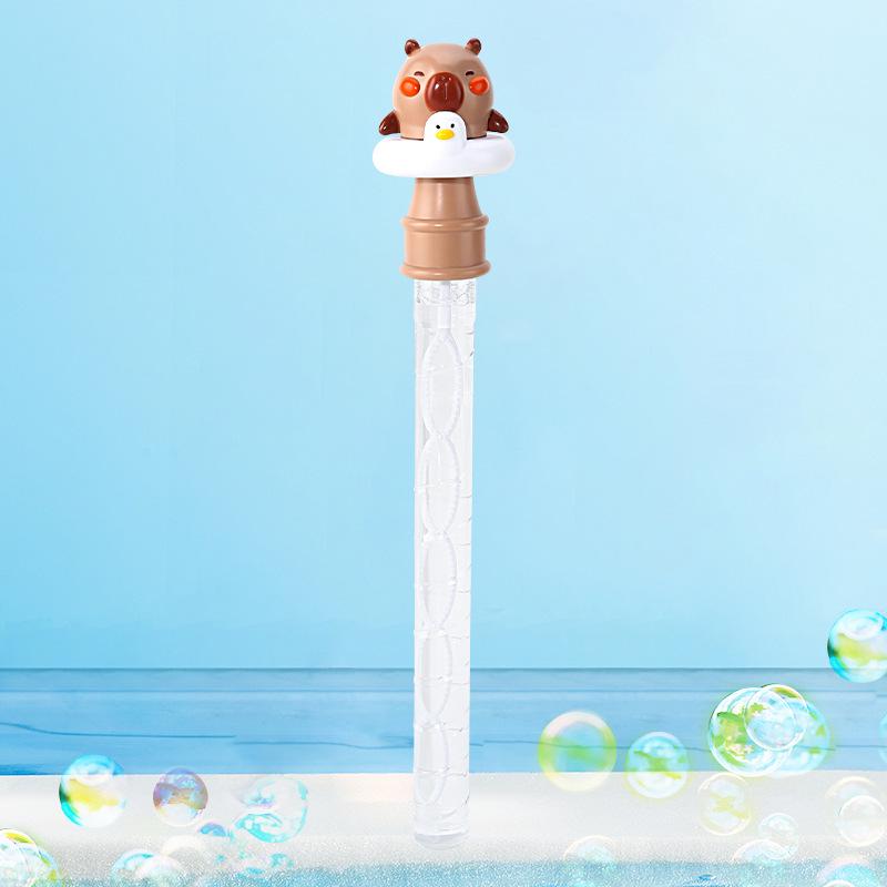 Children s Capybara Bubble Wand - Large 36cm Bubble Blowing Water Stick Toy