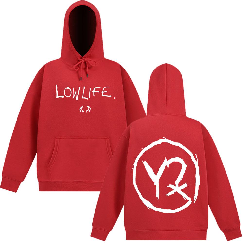 Yungblud Lowlife Album Logo  Hoodies Autumn Winter Long-sleeved Fashion Hip-hop Hoodie Man Woman Oversized Harajuku Pullover