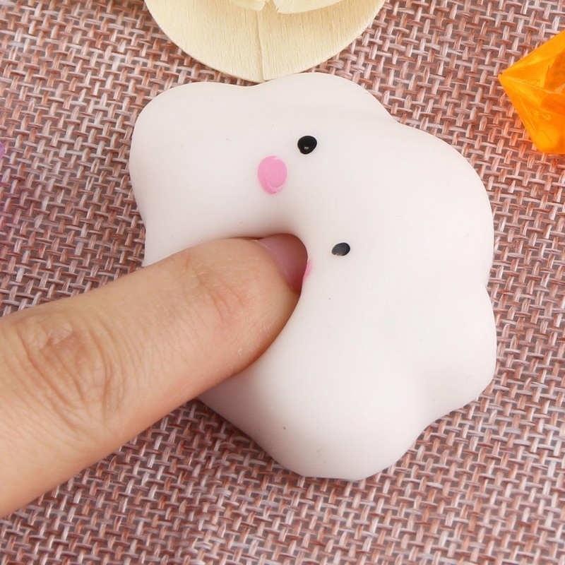 

Кавайный Сквиши Мини Облачко Сжимаемый Мягкий Нажимаемый Снимающий Стресс Медленно Поднимающийся Промо-Игрушка