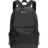 Radweather Backpack Unisex A4 Compatible Lightweight Compact Carryable Black Commuting School Travel Bag Camping