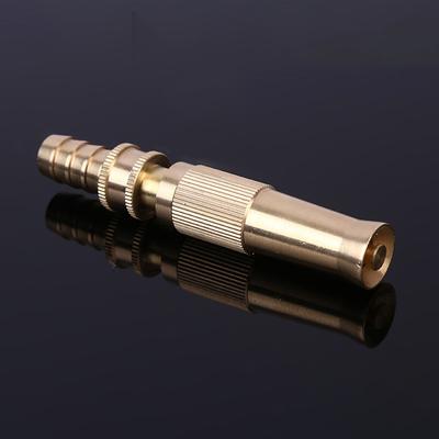 Duză pentru furtun din alamă solidă de 12-14 mm. Duză de înaltă presiune pentru furtun de grădină