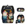 Classic Popular Novelty Funny south park 3D Print 3pcs/Set pupil School Bags Laptop Daypack Backpack Lunch bag Pencil Case