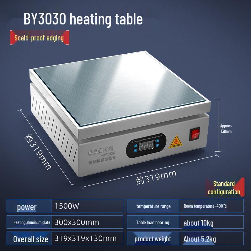 Bangyuan Cyfrowa Płyta Grzewcza z Regulacją Temperatury do Naprawy Telefonów z Wyświetlaczem LED