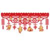 Decorative Chinese New Year Dragon Banners Felt Spring Festival Hanging Flag  Lunar New Year