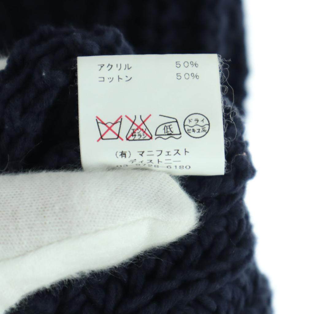 FLORENT made in Japan turtleneck Knit vest Navy Women Used