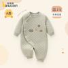 Newborn Jumpsuit - Cute Cartoon Silk Climbing Clothes for Spring/Autumn