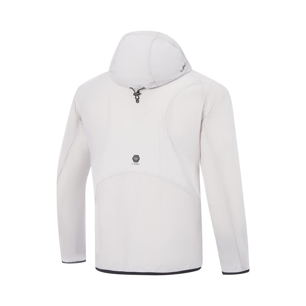 Li-Ning Comfortable Ice Feel UV Resistant Quick Dry Cool Moisture Wicking Sunscreen Sports Jacket Men Jackets Moon-Mist-Gray AFDVG33-5