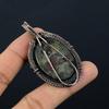 Dragon Blood Jasper 999 Copper Wire Wrapped Pendant, Handmade Gemstone Pendant Jewelry, Gifts For Wife Brand New Pendant