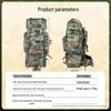 BingShuo 110L U-Frame Camouflage Hiking Backpack