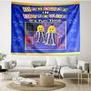 Bananas in Pyjamas Print Tapestry - Portable Wall Decor Cloth, for Home, Dorm, Travel, Bedroom, Living Room - Ideal Birthday Housewarming Gift
