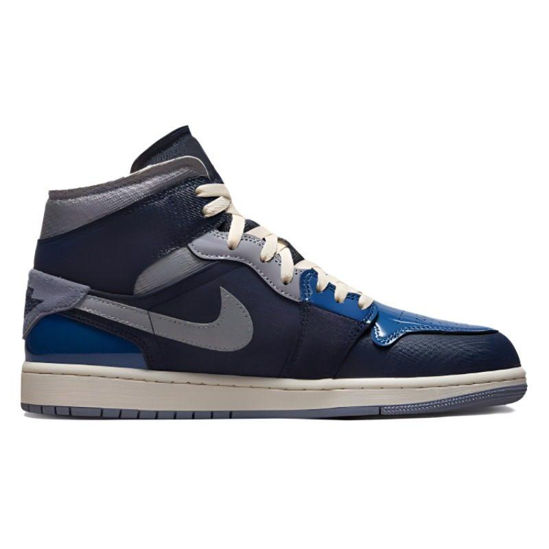 Jordan 1 Mid Se Craft Obsidian French Blue Ashen Slate White DR8868-400