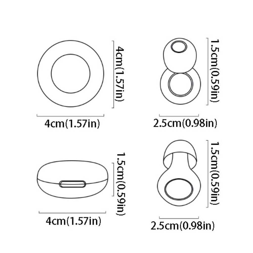 Silicone Material Noise Cancelling Earplugs Soft Texture Hearing Protection  Noise Reduction