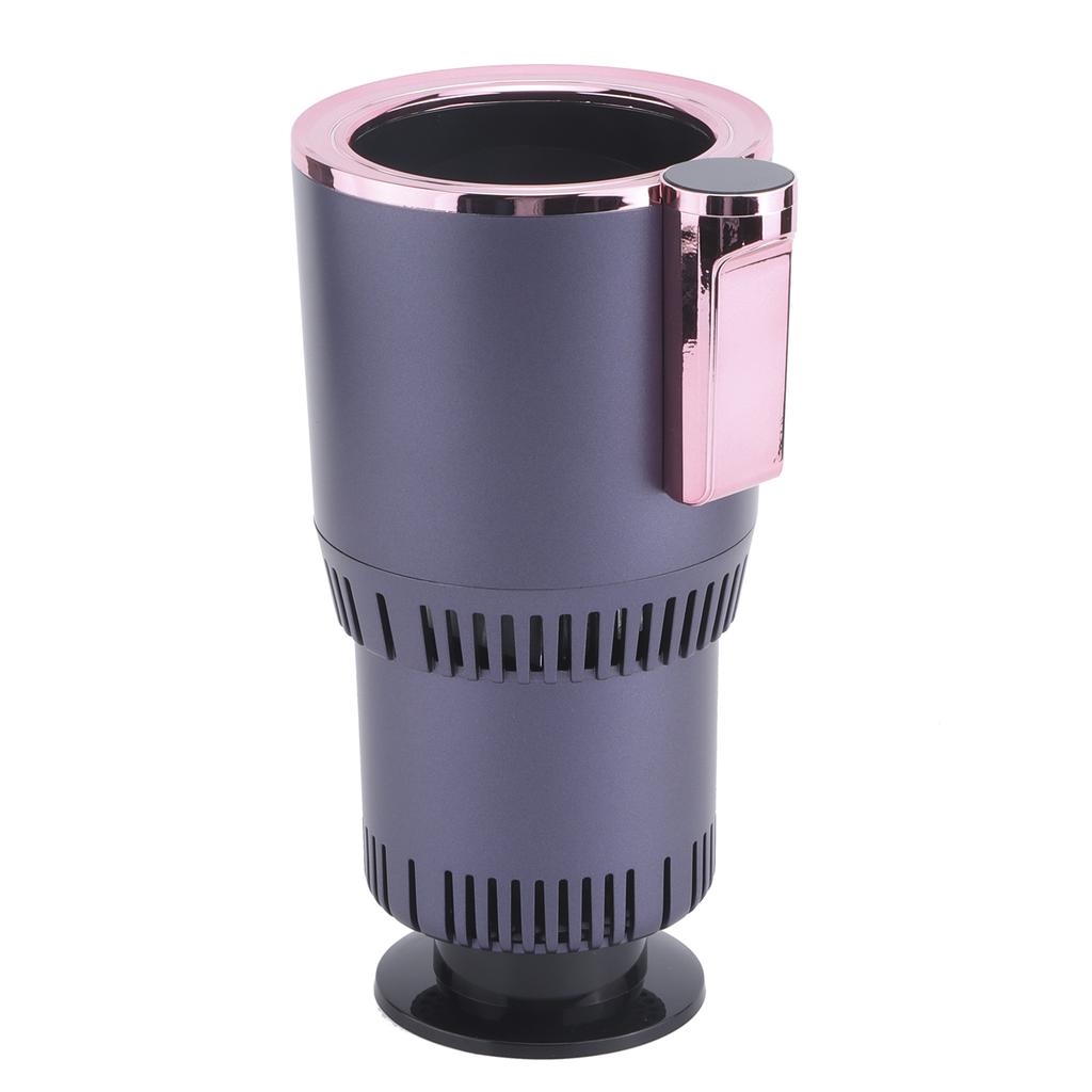 Cooler Warmer Cup Holder 2‑in‑1 Universal Intelligent Aluminum for Home Trip Auto