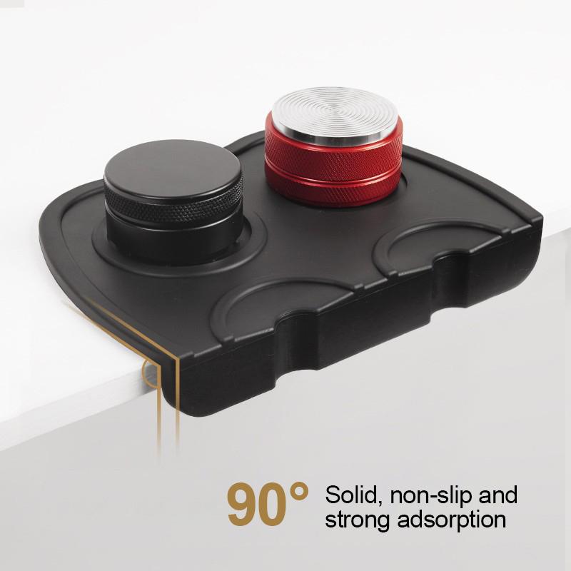Coffee Mashing Pad Manual Coffee Silicone Pad Powder Press Anti-slip Mat Masticating Clip/Pad Coffee Accessories Barista Tools