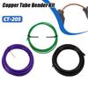 PE Plastic Air Conditioning Copper Protector Anti-Deformation 4M Length PE Plastic Elbow Artifact Copper Pipe Non-Deformation