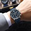 808  Luxury Nylon Leather Men's Quartz Watches Waterproof Luminous Chronograph  Watches for Men