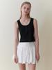 Liel Fizz Button Sleeveless (Black)