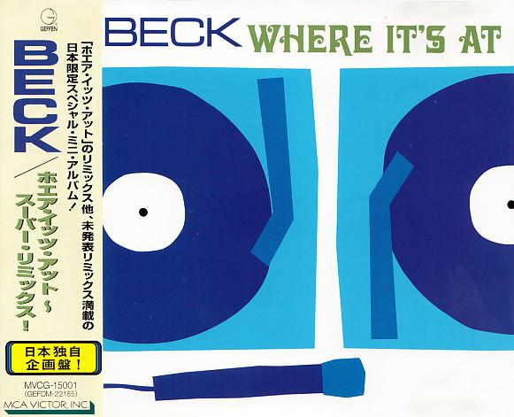 

CD BECK - Where It s At MVCG15001 Geffen Records 1996 Япония Рок Б/У