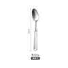 Transparent Acylic 304 Stainless Steel Cutlery Set High Value Hotel Table Spoon Knife Fork Teafork Teaspoon Wedding Decoration